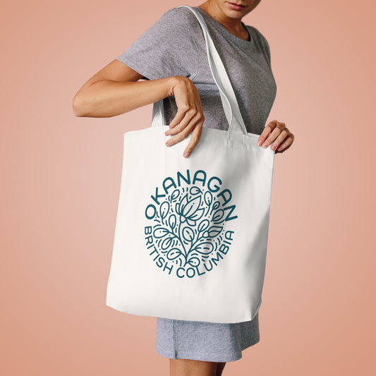 Floral Tote Bag - Okanagan British Columbia Design